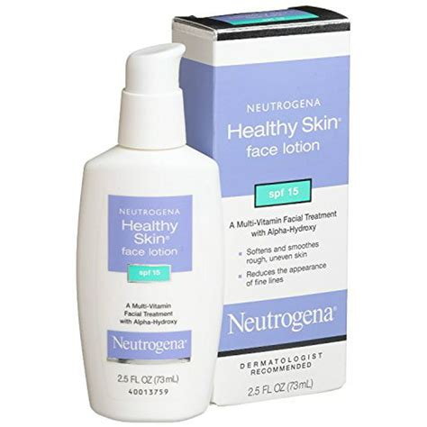 Neutrogena Healthy Skin Face Lotion Spf 15 2 5 Fl Oz