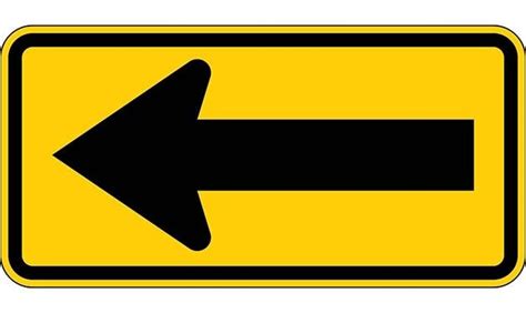 Large Arrow Sign One Direction Sign Sign 205 Barco Products Canada