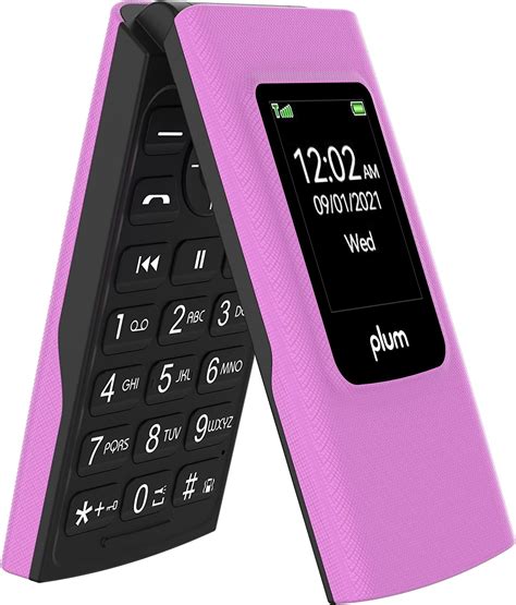 Buy Plum Flipper 4g Volte Unlocked Flip Phone 2022 Model Att Tmobile