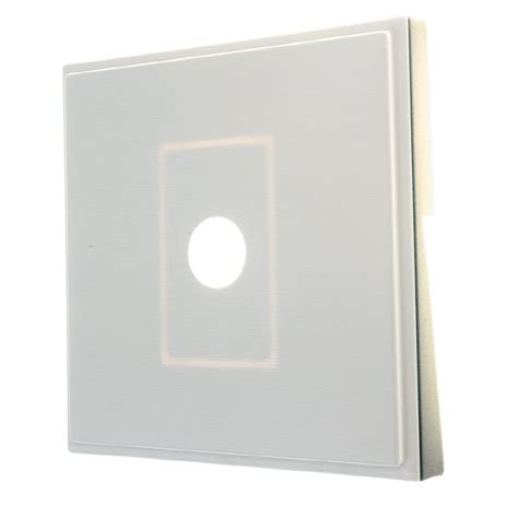 Severe Weather 7 In X 7 In White Vinyl Light Mounting Block At