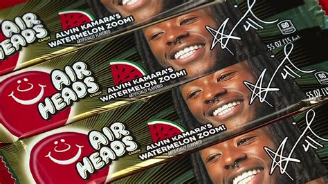 Airheads Creates Limited Edition Alvin Kamara Watermelon Zoom Candy