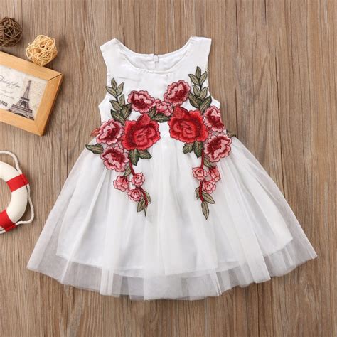 Bellos vestidos para niñas para regalar o vender. Oferta Vestido Para Niña De Fiesta Tono Perla Bordado ...