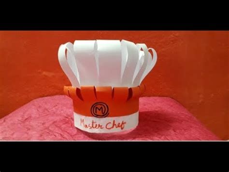 Home decoration share, like, comment and subscribe to my channel. How to make a master chef cap || DIY paper master chef cap ...