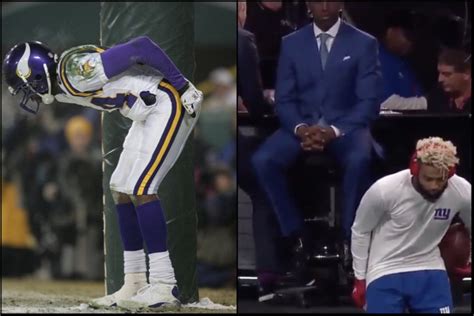 Watch Odell Beckham Pay Homage To Randy Moss With “fake Mooning
