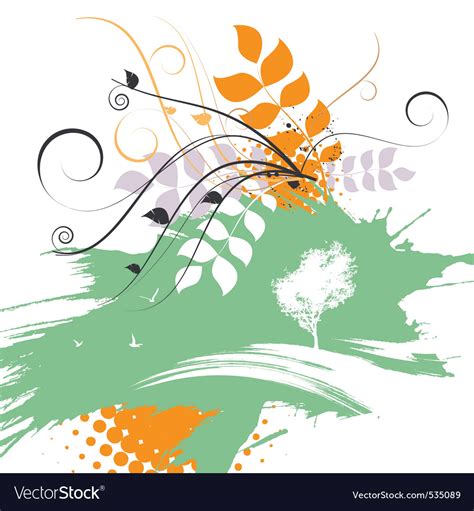 Abstract Nature Design Royalty Free Vector Image