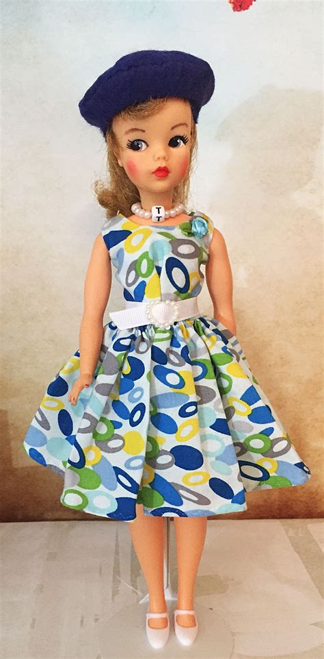 Handmade Dress For Vintage Tammy Sindy Doll Barbie Tammy Doll Dool Effigy Doll Parts