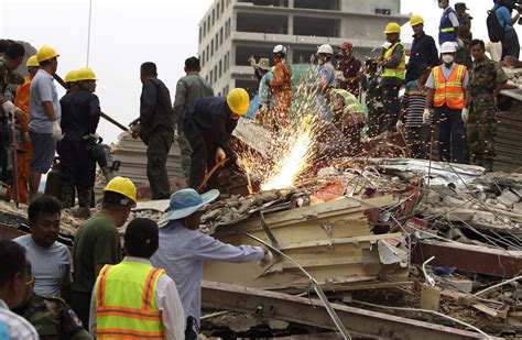 Seven People Dead After Cambodian Building Collapse · Thejournalie