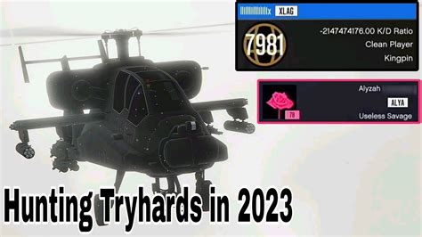 Gta Online Pvp And Tryhards In The Year 2023 Youtube