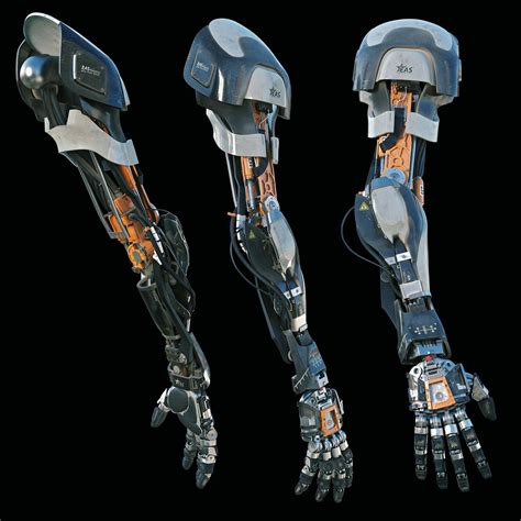 Robotic Arm Alexey Vasilyev Robot Arm Robot Armor Concept