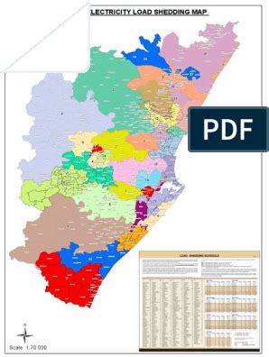 For residents living in some of durban's suburbs, townships and outlying rural areas, stage 4 load shedding means residents in some areas such as newlands, chatsworth and. Load Shedding Map Pdf