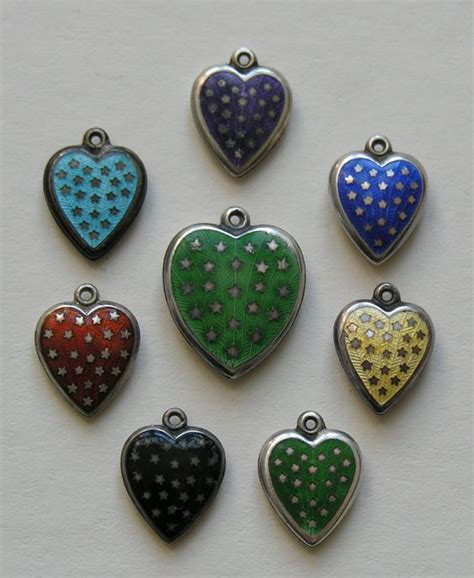 Pin By Annette Moore On Jewelry Vintage Puffy Heart