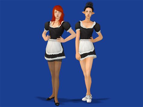 Deedee Sims Maid Outfit Sims Sims 2 Hair