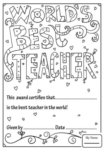 That's 4,036 pages filled with thousands of practical activities and tips that you can start using today. 25 Free Teacher Appreciation Week Coloring Pages Printable