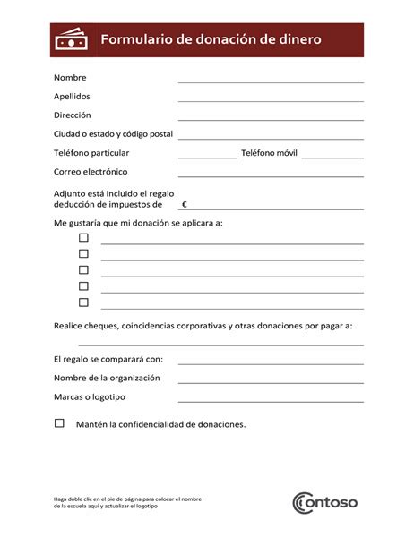 Modelo Carta De Donacion De Dinero Kulturaupice