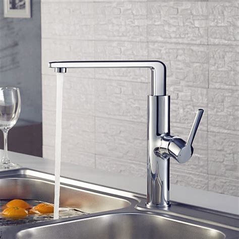 Trend, design, innovation, tradition, and selection. Modern Swivel Single Handle Kitchen Faucet - Modern ...