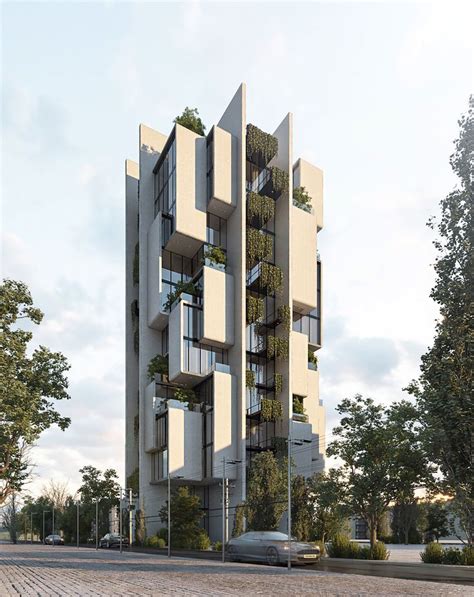 Gallery Of A Vertical Neighborhood In Tehran And A Zero Emission House