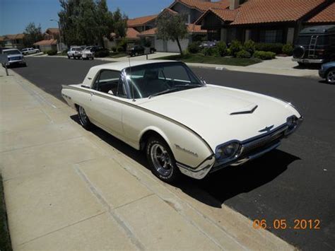 1962 Ford Thunderbird Hardtop Us 2600000 Image 1 Ford