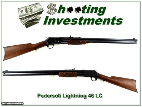 Pedersoli Lightning 45lc Pump Rifle