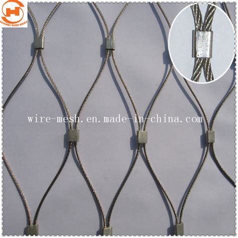 Decorative Wire Meshstainless Steel Ferrule Cable Rope Mesh China