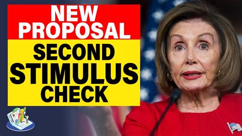 Great News New Stimulus Package Proposal September 15th Second Stimulus Check News Youtube