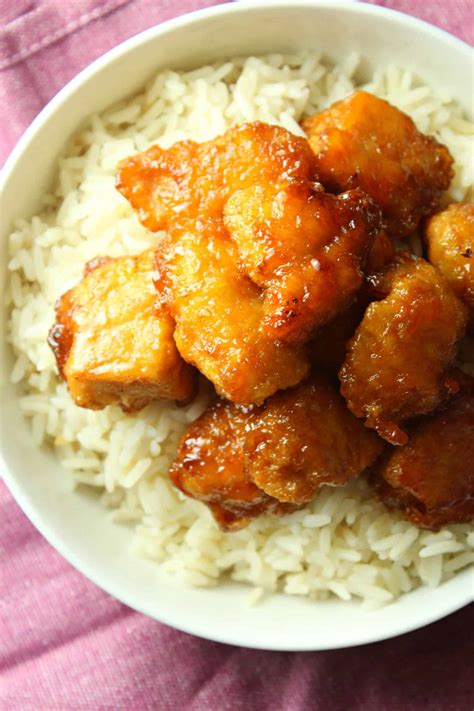 To make this chicken, preheat oven to 325 degrees. Baked Sweet and Sour Chicken - Healthy Sweet and Sour Chicken