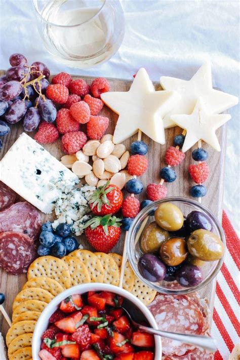 Red White And Blue Charcuterie Board For The 4th Of July Homebop