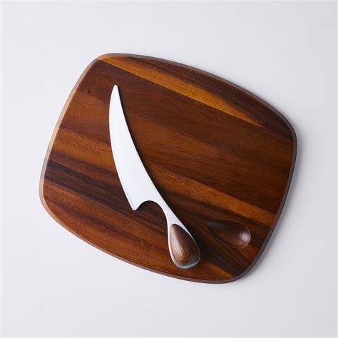 Dansk Wood Classics Vivianna Cheese Board With Knife Food52 On Food52