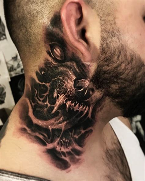 Discover 87 About Wolf Neck Tattoo Latest Billwildforcongress