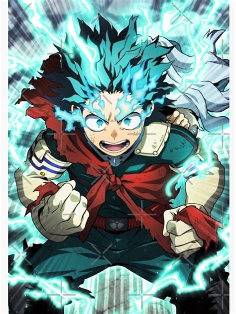 Deku Full Cowling 100 My Hero Academia Spiral Notebook For Sale By