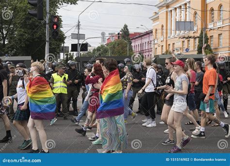Kyiv Ukraine June 23 2019 The Annual Pride Parade Lgbt Editorial Photography Image Of