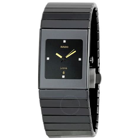Rado Ceramica Jubile Black Diamond Dial Large Watch R21347742