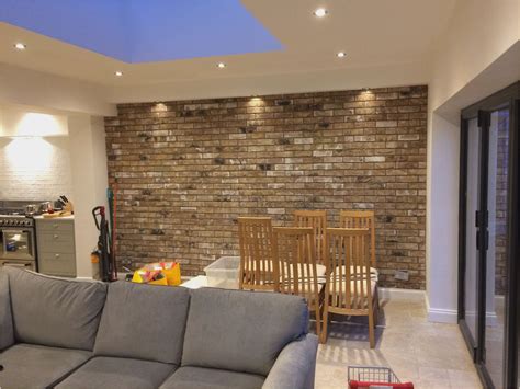 Brick Wall Custom Cabinet Living Room Brick Wall Living