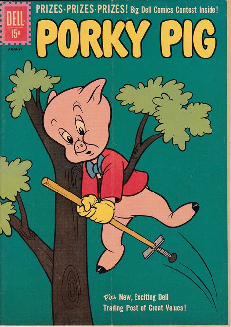 Porky Pig 77 1952 Series August 1961 Dell Comics Grade Vg Etsy In