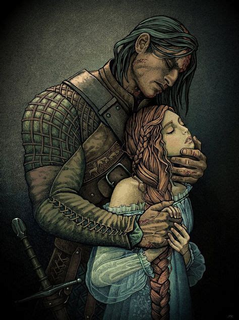 Sandor Clegane And Sansa Stark Asoiaf Art The Hound And Sansa Romance Art