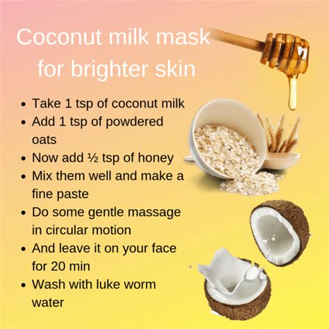 coconut milk for skin brightening coconut milk benefits coconut milk for hair coconut milk