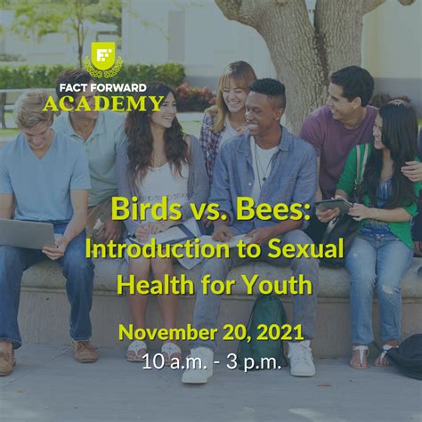 Birds Vs Bees Introduction To Sexual Health For Youth Nov 20 2021