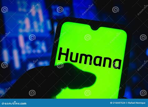 April 18 2021 Brazil In This Photo Illustration The Humana Inc Editorial Stock Image Image