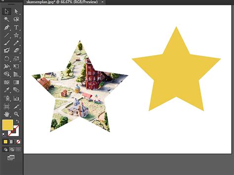 Type a word and ensure that it's positioned over an image or another illustrator object (or objects). How to Create a Clipping Mask in Adobe Illustrator: 6 Steps