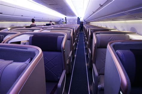 Review Singapore Airlines A350 900ULR Business Class Singapore To