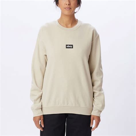 Womens Sweaters At Obey Clothing Uk Crews Hoodies And More