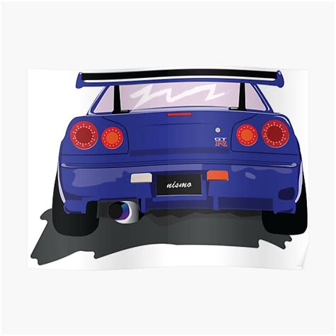 Jdm Nissan Gtr R32 Poster For Sale By Soloa Redbubble
