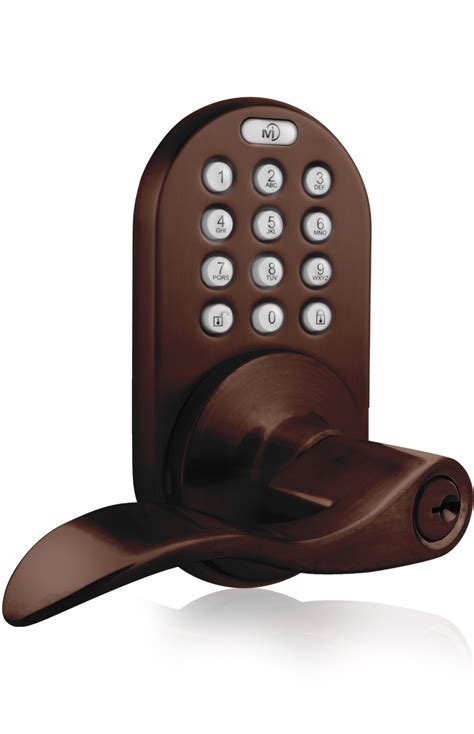 If you're going away on holidays and want to make sure that your front door will be as secure as possible, you can use this or similar feature to. MiLocks DKL-02 Keyless Entry Lever Handle Door Lock with ...