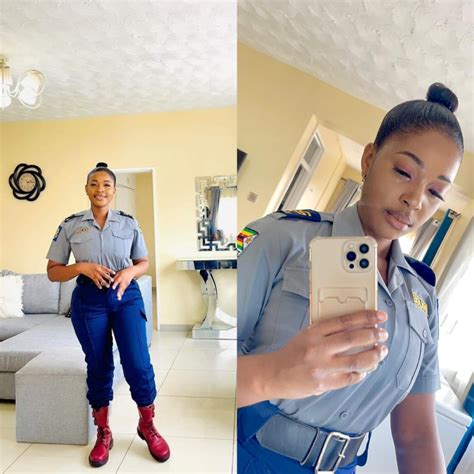 Photos Of A Female Zrp Police Officer Showcasing Her Affluent Lifestylepictures Zw News