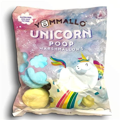 Unicorn Pooping Marshmallows Wallpaper