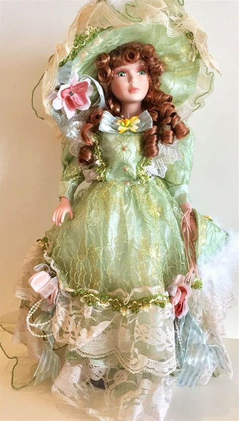 Victorian Porcelain Doll Limited Edition Collectible Porcelain Dolls