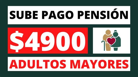 Sube El Pago Pension Bienestar Adultos Mayores Pesos M S Youtube