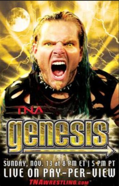 Tna Wrestling Genesis 2005 Poster Us 453709px