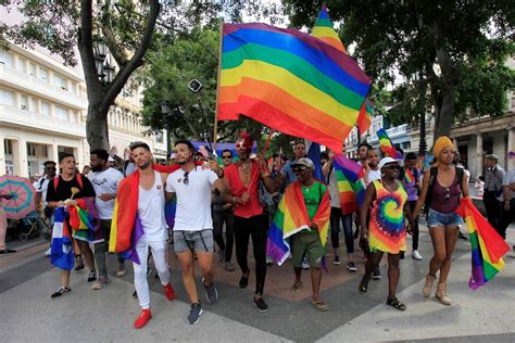 defiant cuban lgbti activists hold unprecedented indie pride parade