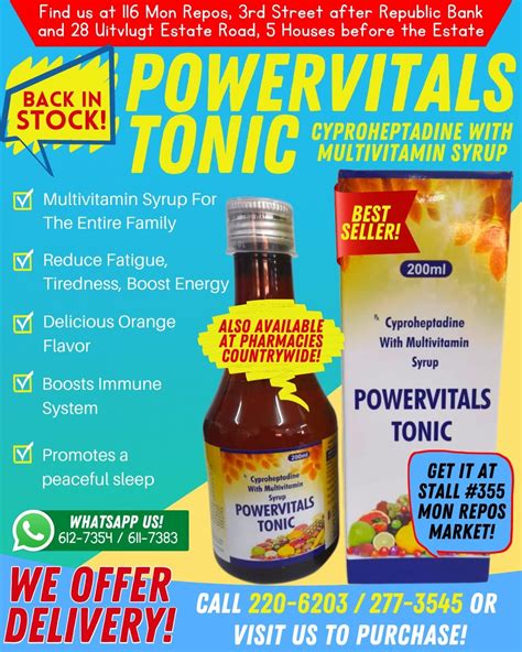 ‼️back By Popular Demand‼️ The Powervitals Tonic Is Back In Stock This Effective And Unique