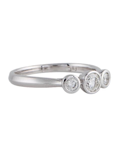 Ring 14k Diamond Engagement Ring Rhodium Plated 14k White Gold